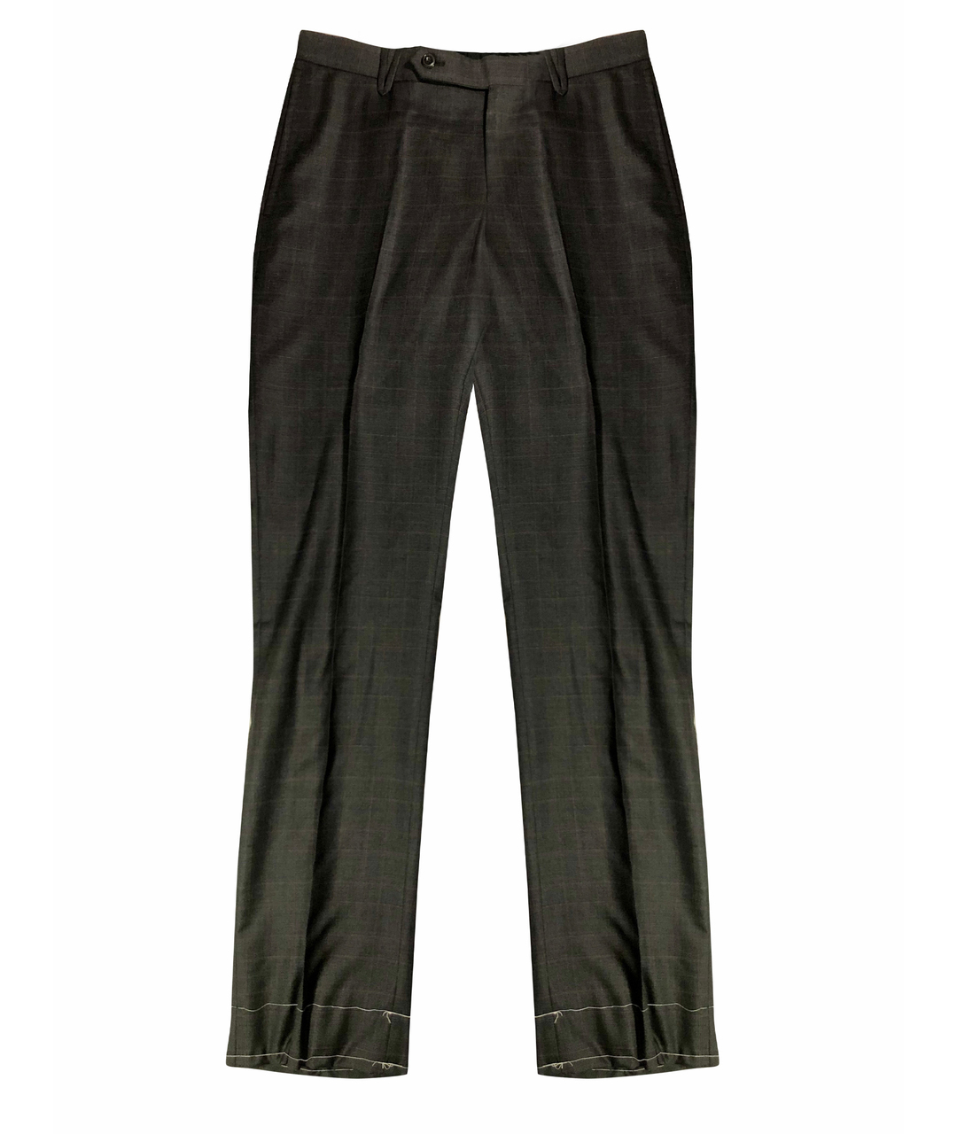 MASSIMO SFORZA Черные полиэстеровые классические брюки, фото 1