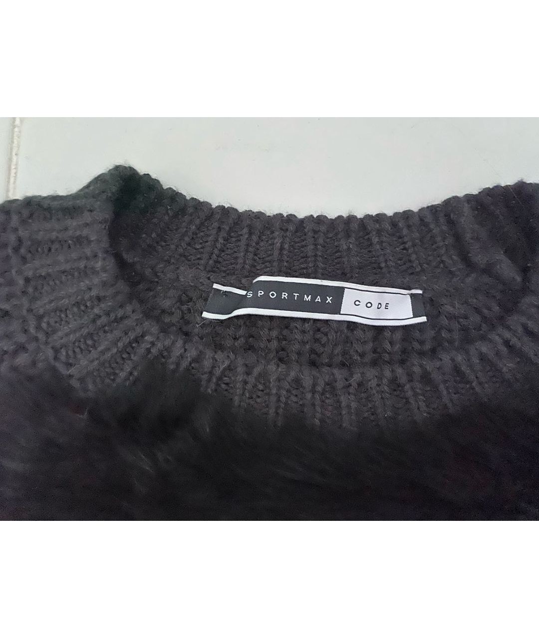 SPORTMAX Серый шерстяной джемпер / свитер, фото 3