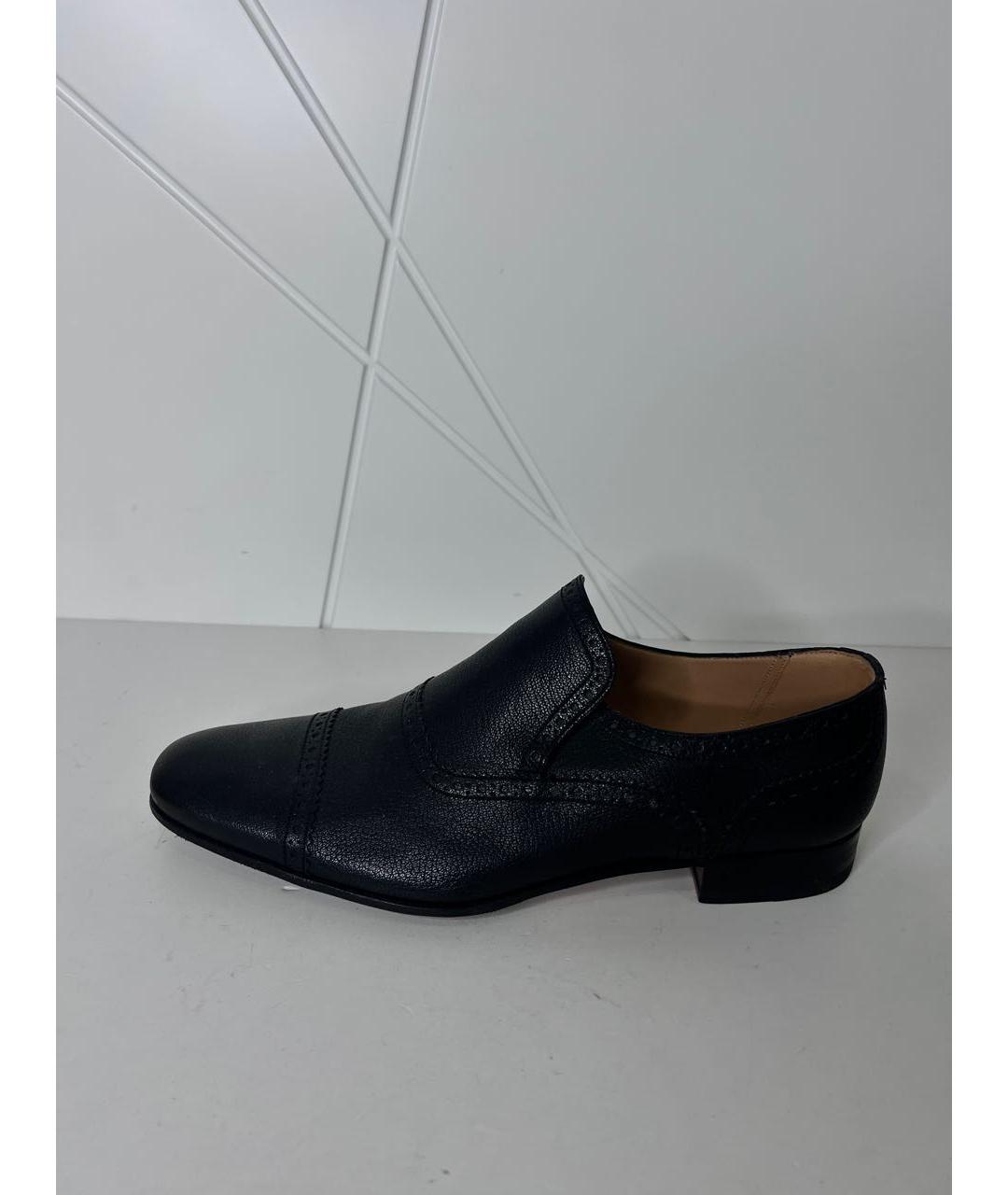 BALLY Черные кожаные туфли, фото 6