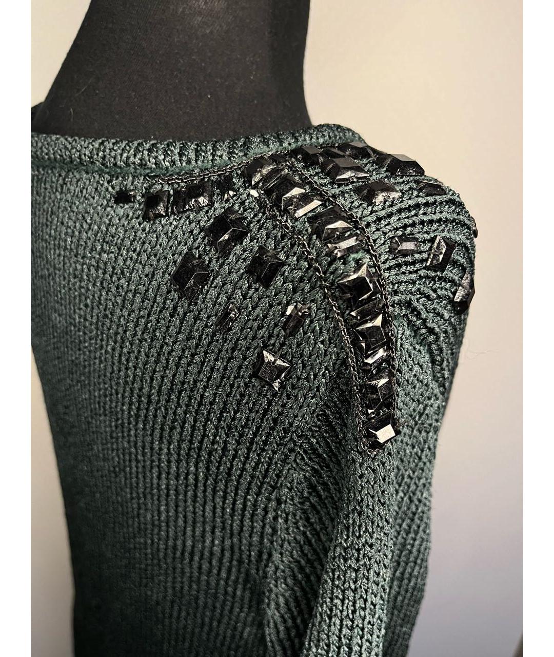 LUISA CERANO Зеленый джемпер / свитер, фото 3