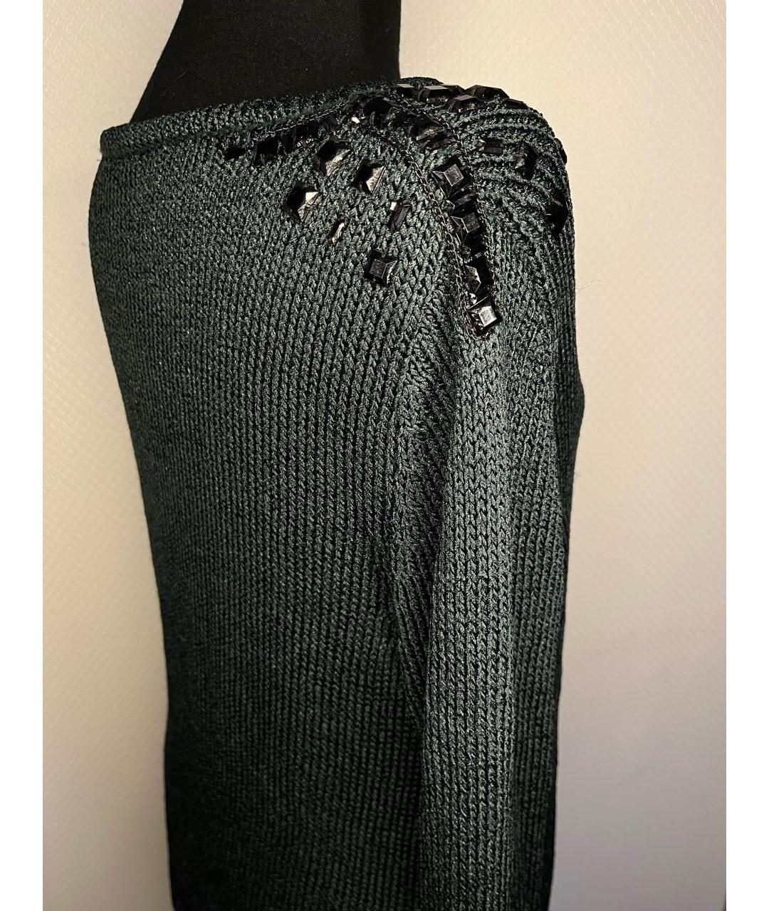 LUISA CERANO Зеленый джемпер / свитер, фото 4