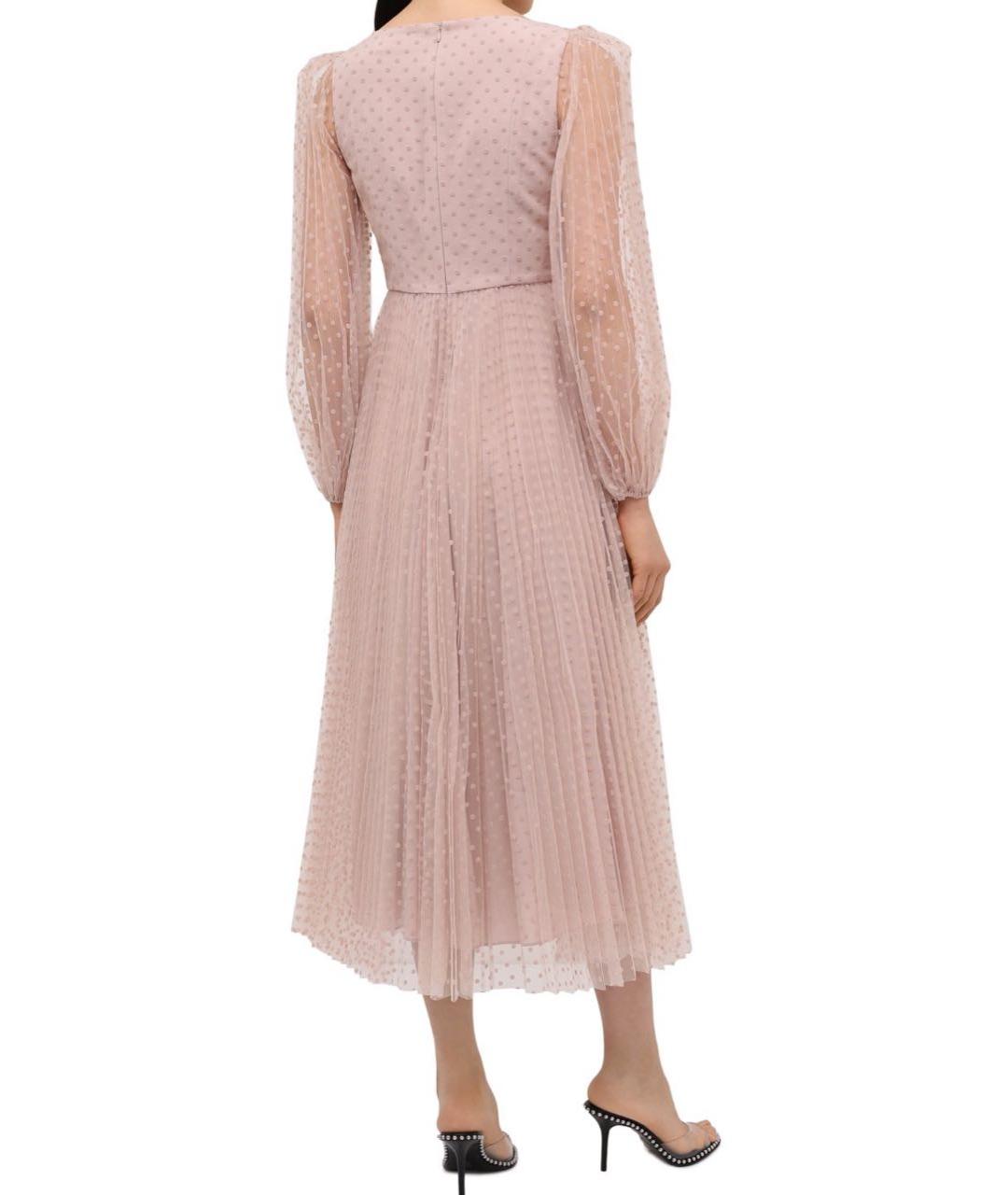 ZIMMERMANN Розовое сетчатое вечернее платье, фото 2