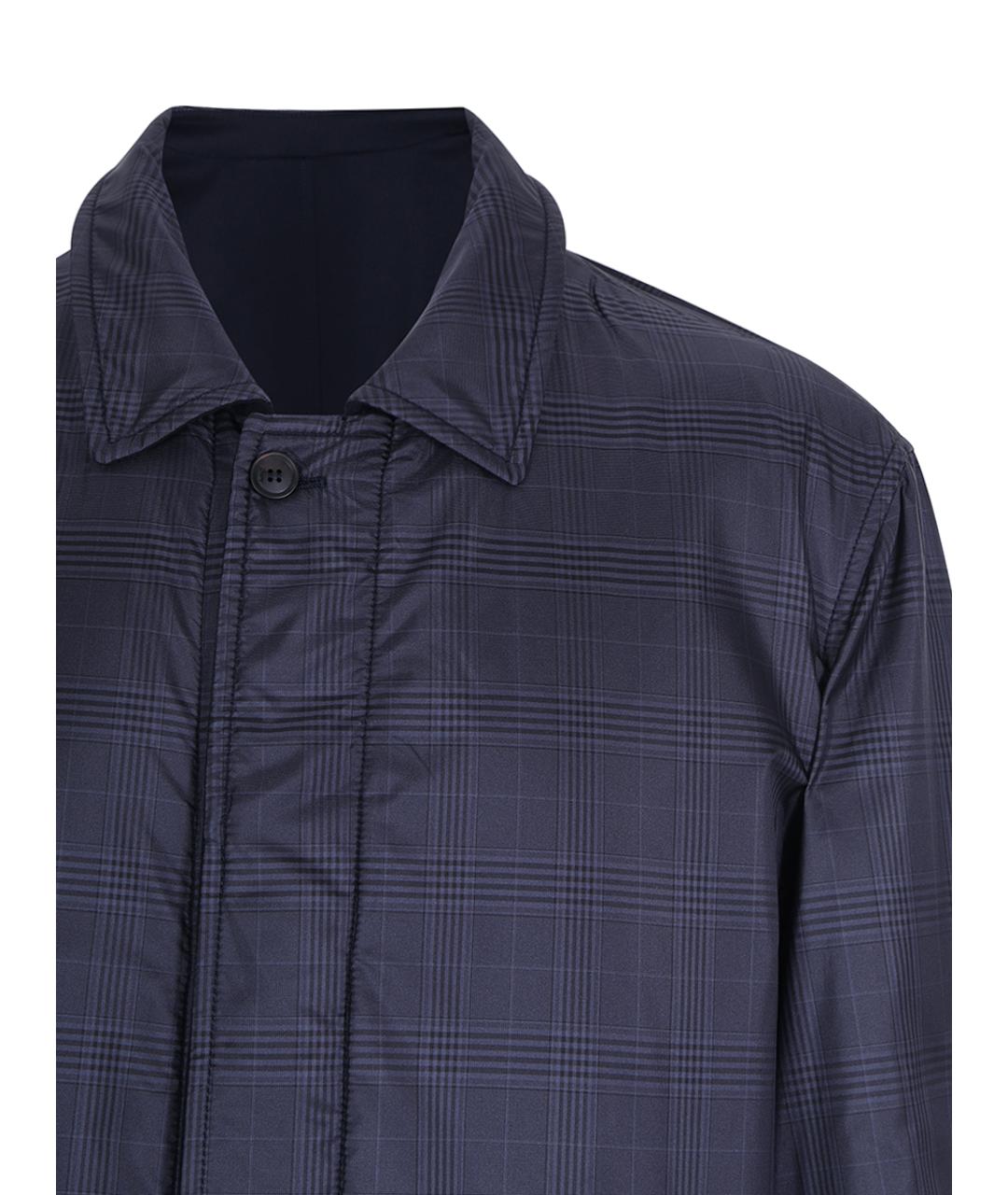 BRIONI Синее пальто, фото 6