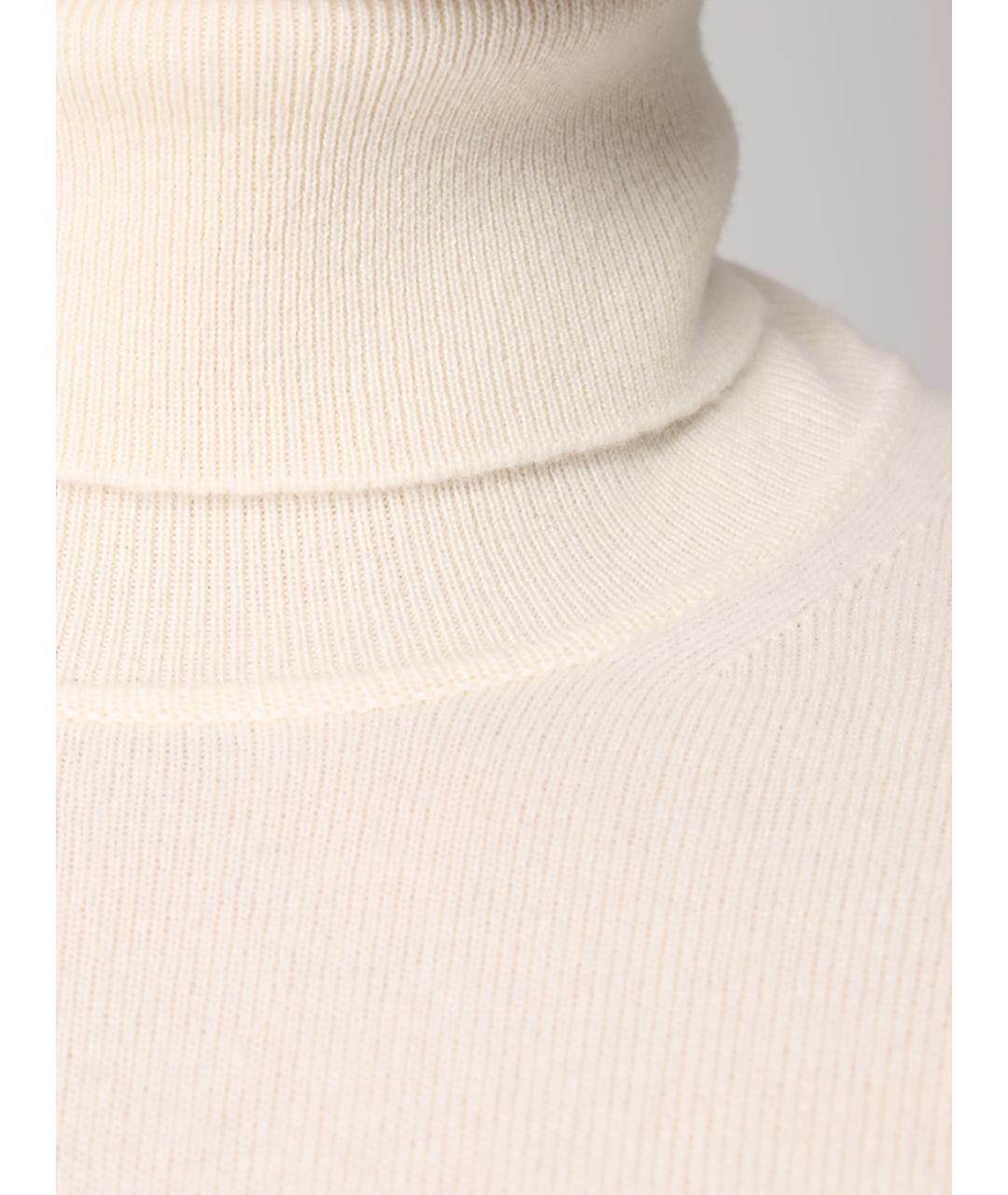 LORO PIANA Бежевая водолазка, фото 5