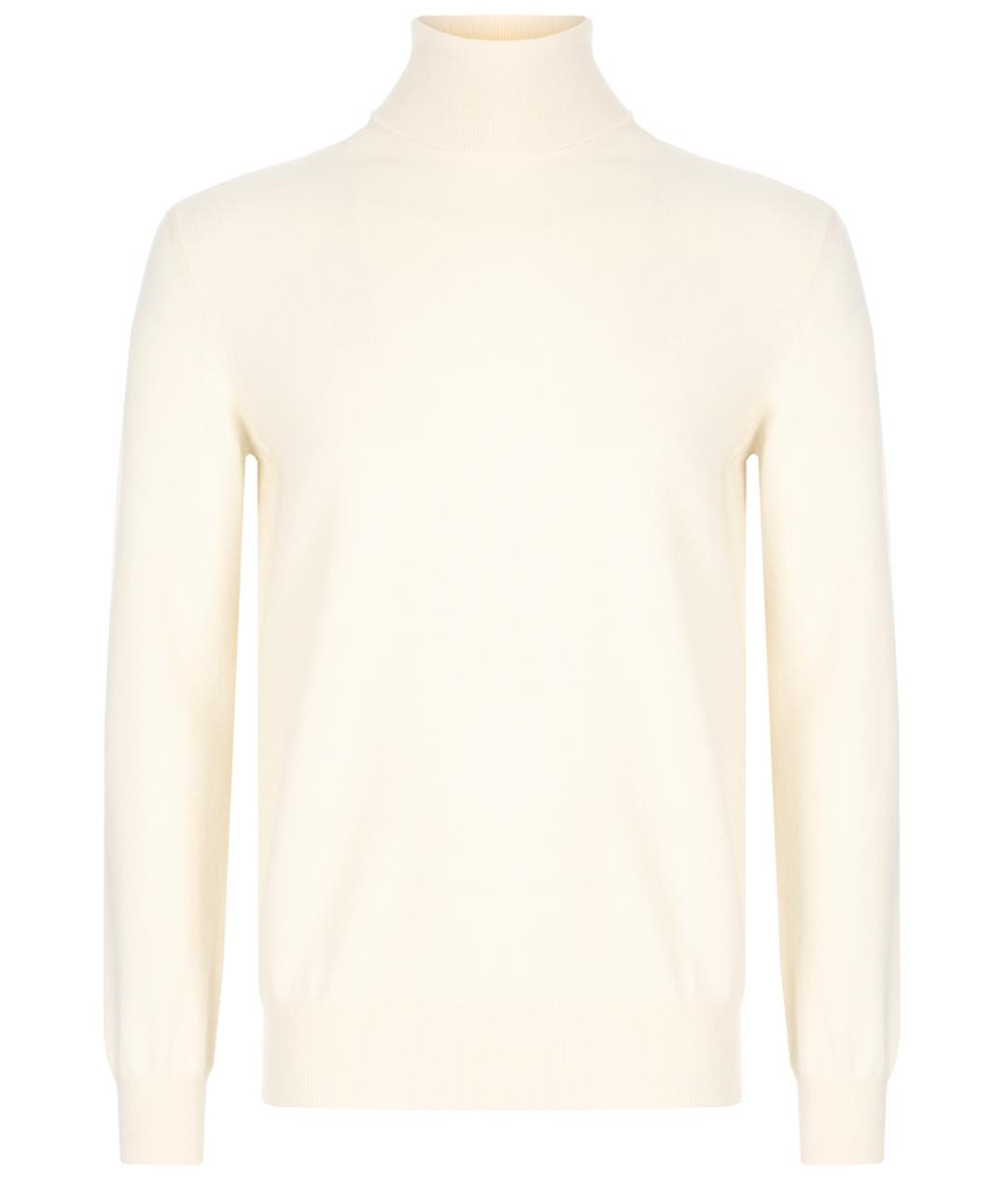 LORO PIANA Бежевая водолазка, фото 1