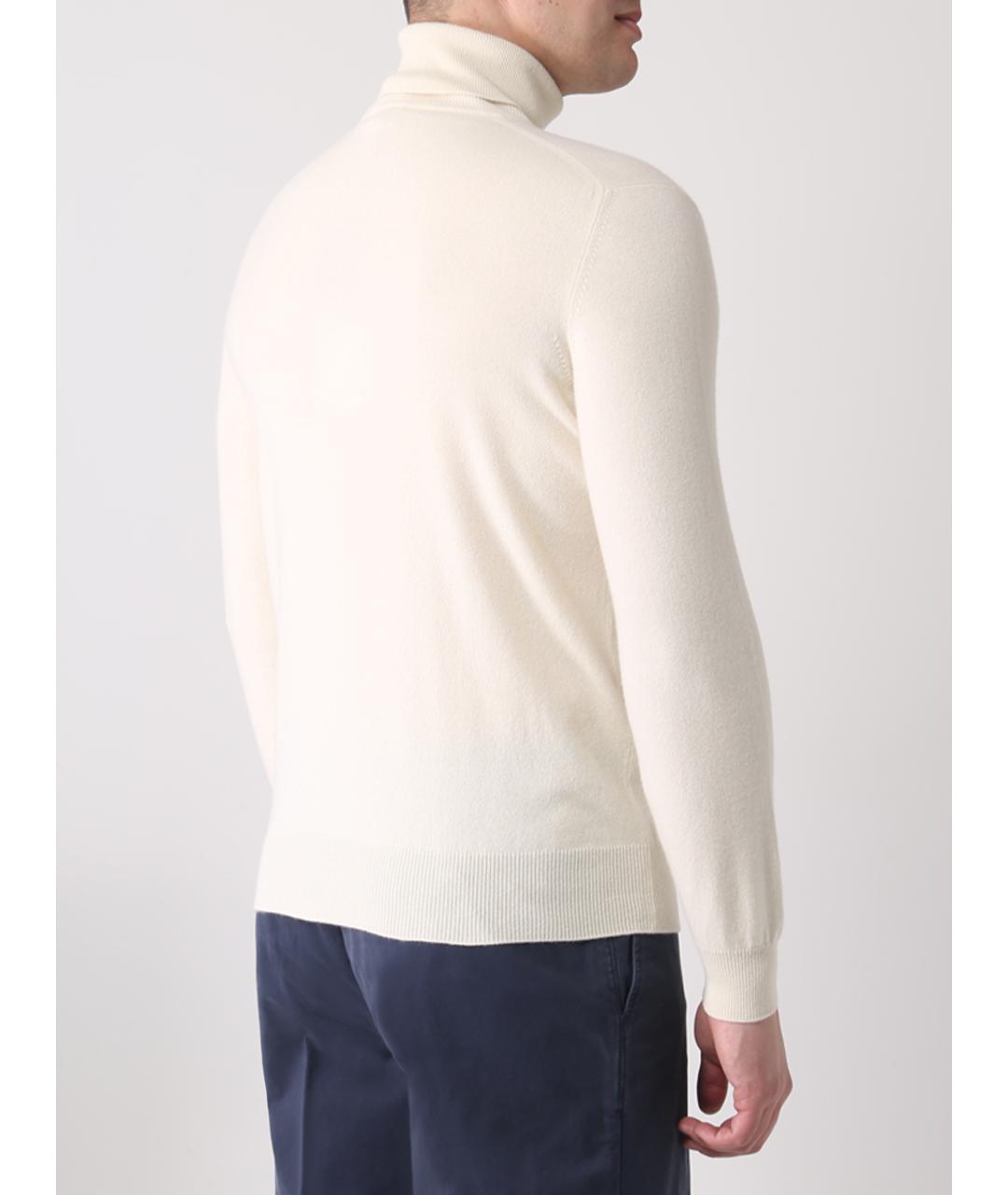 LORO PIANA Бежевая водолазка, фото 3