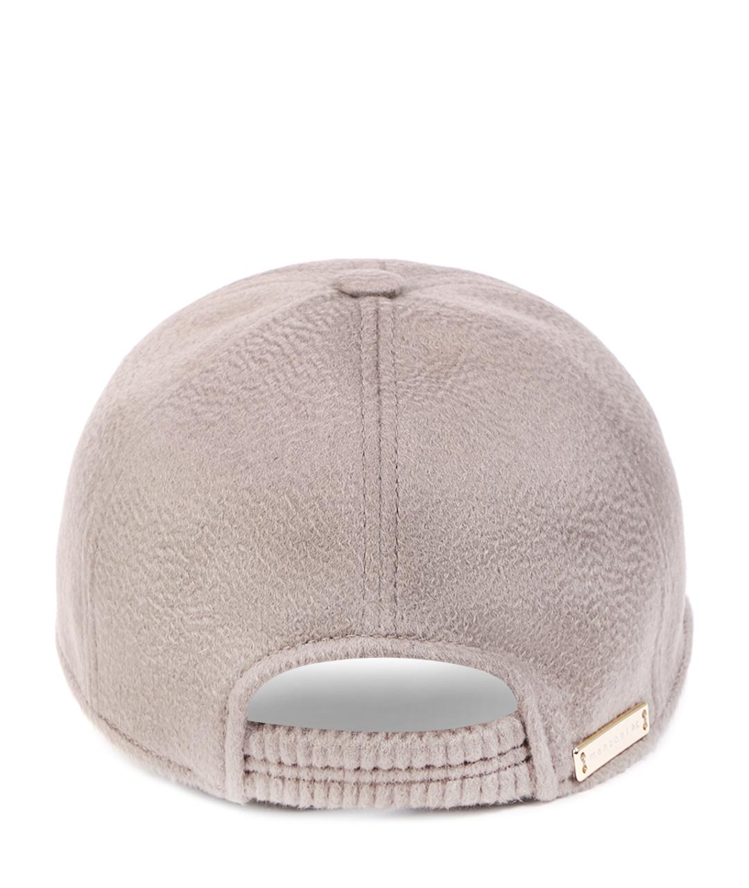 MANZONI 24 Коричневая кепка, фото 2