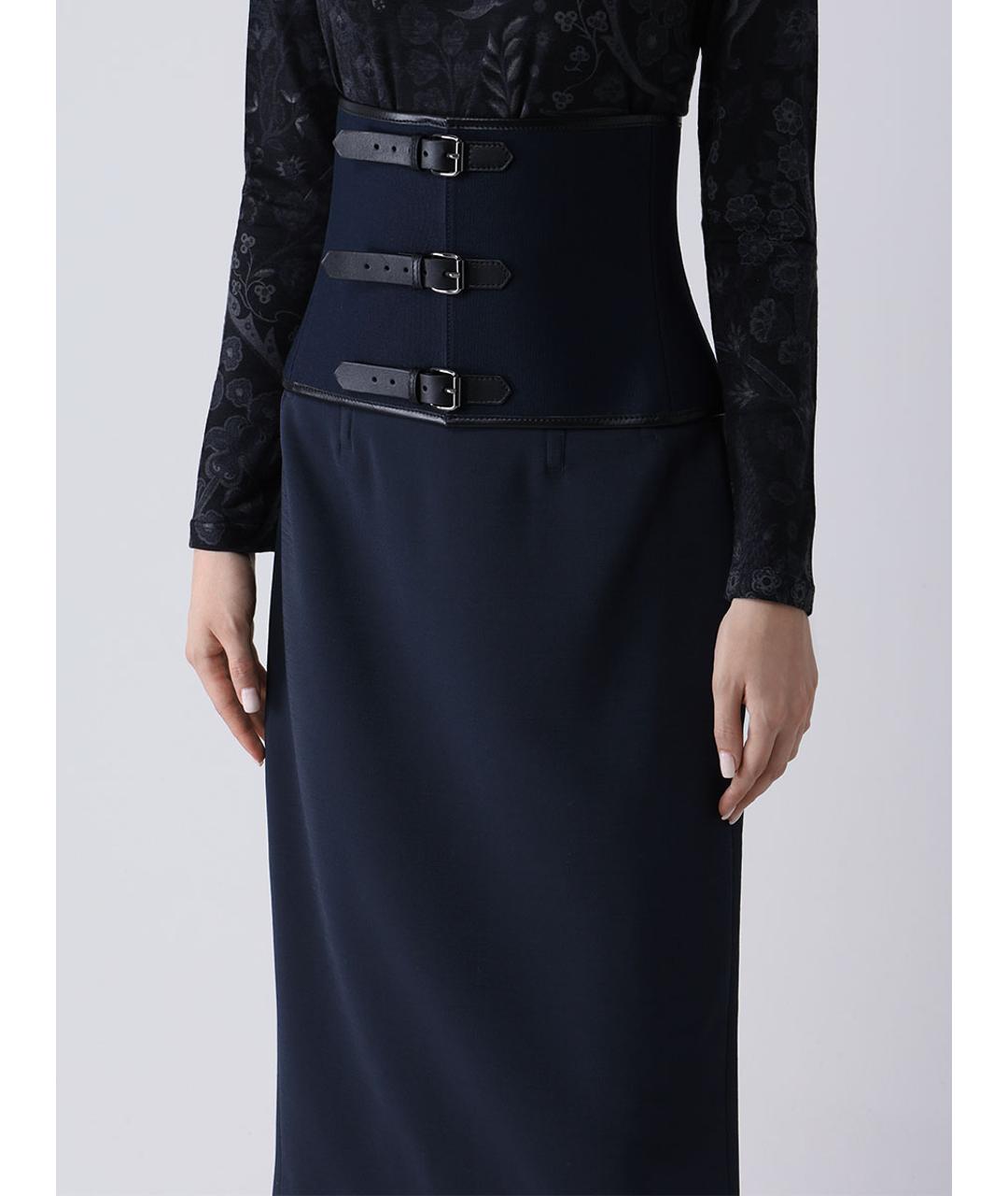 ETRO Синий ремень, фото 4