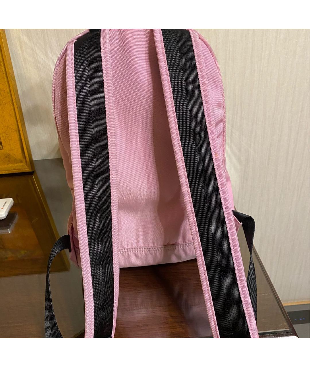 KENZO Розовый тканевый рюкзак, фото 3