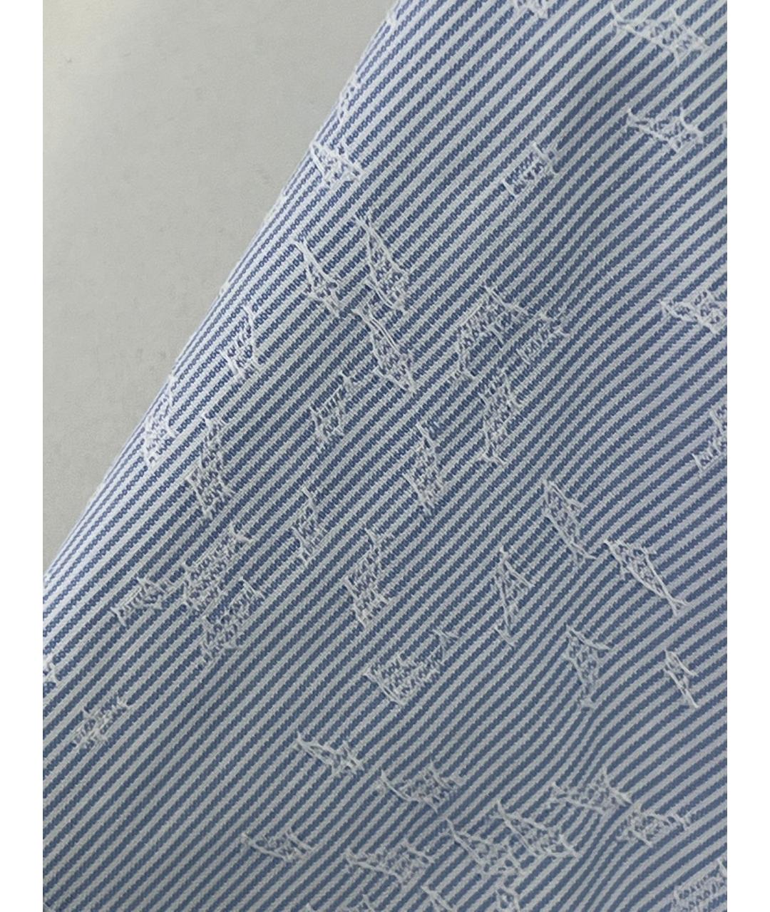 KENZO Голубая хлопковая кэжуал рубашка, фото 9