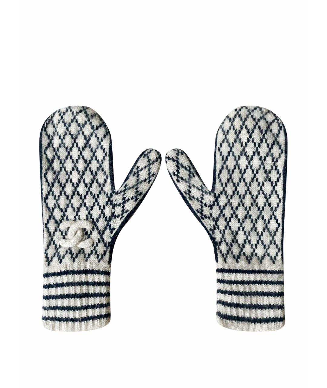 CHANEL Кашемировые варежки, фото 1