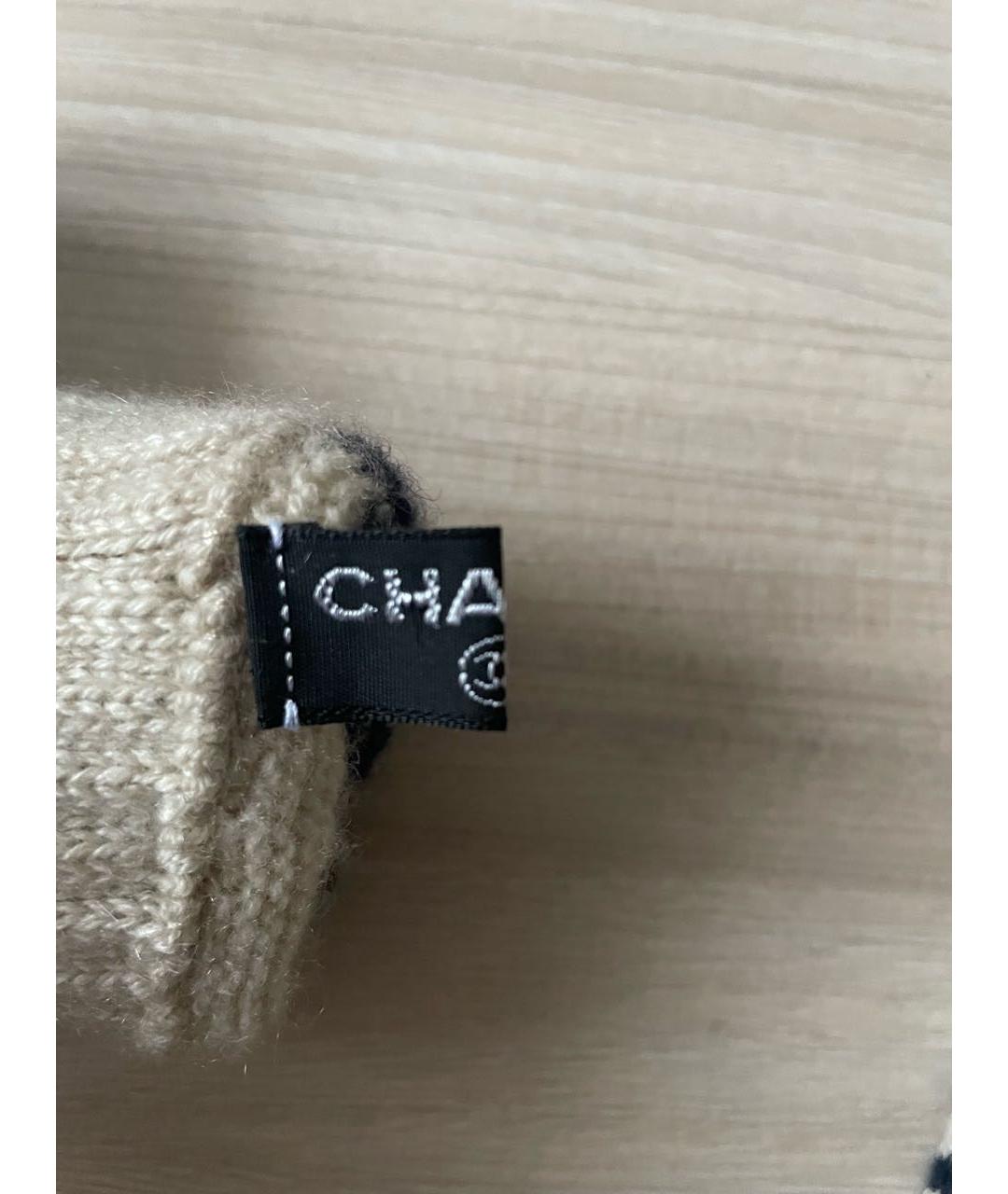 CHANEL Кашемировые варежки, фото 4