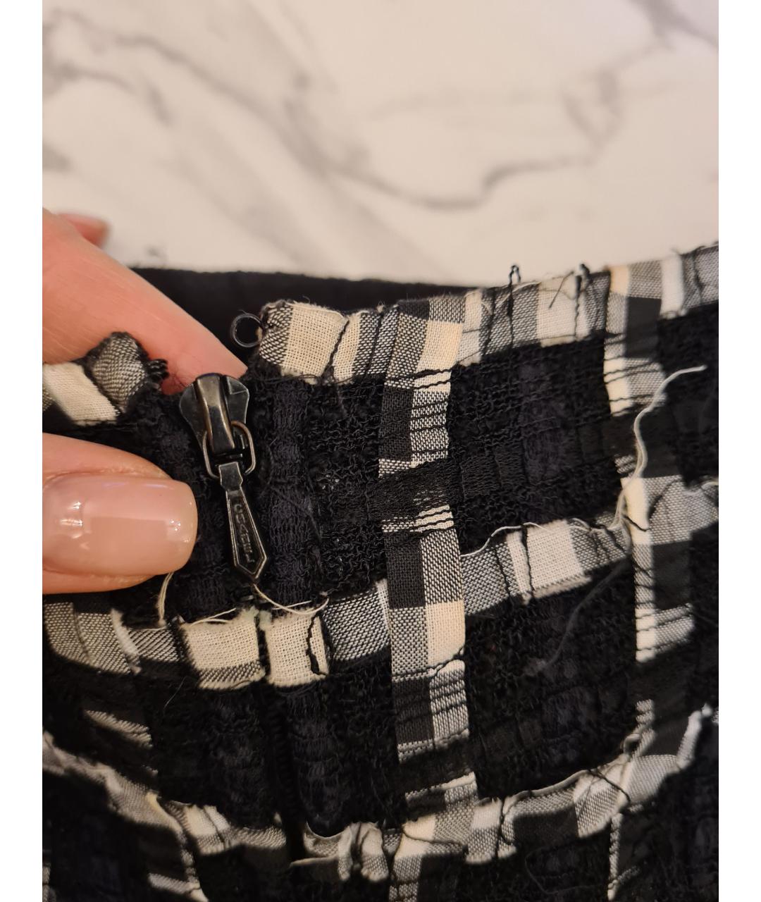 CHANEL Твидовая юбка мини, фото 4