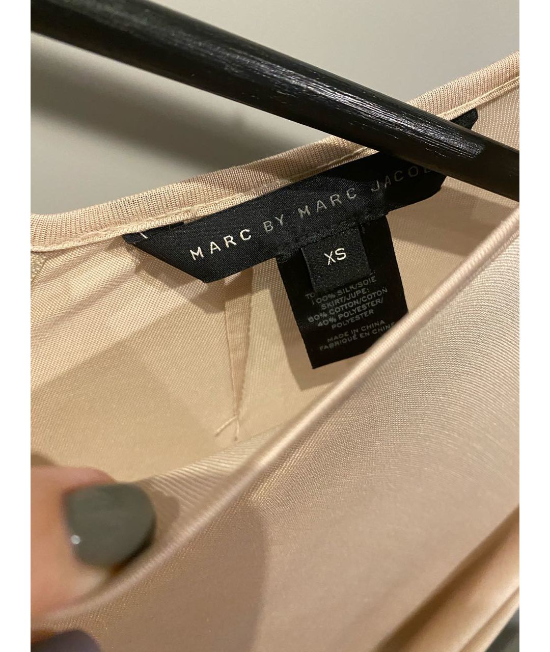 MARC JACOBS Коралловое хлопковое повседневное платье, фото 3