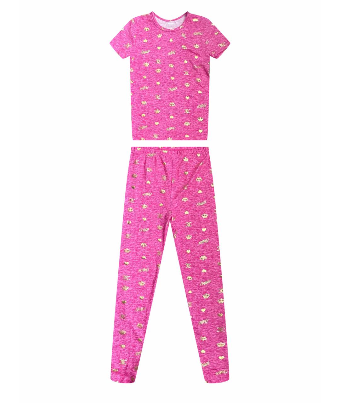 JUICY COUTURE KIDS Розовая полиэстеровая пижама/белье, фото 1