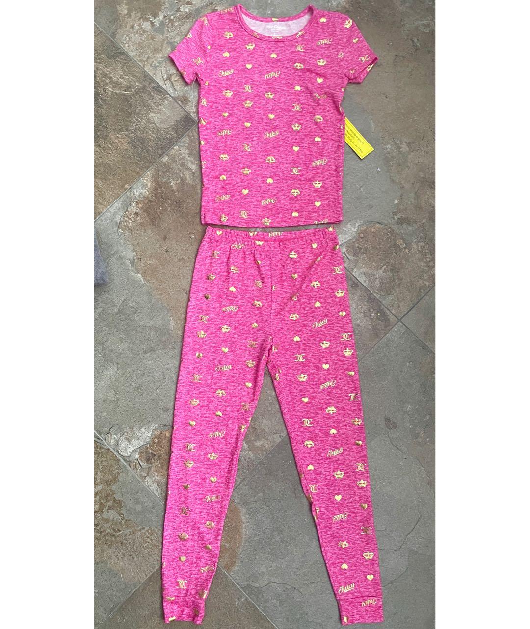 JUICY COUTURE KIDS Розовая полиэстеровая пижама/белье, фото 5