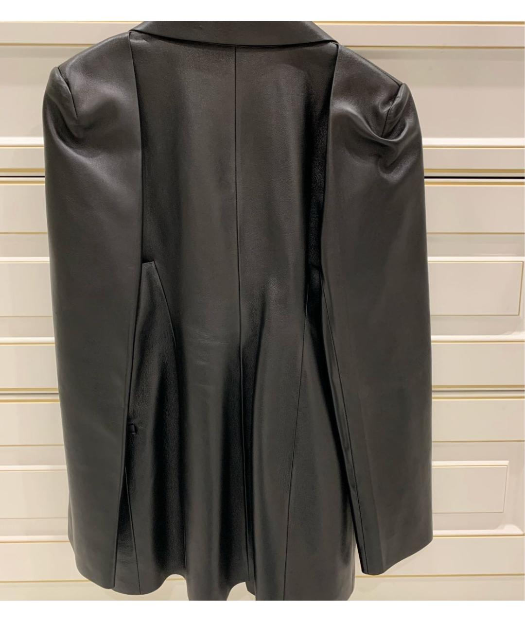 GIVENCHY Черный кожаный жакет/пиджак, фото 2