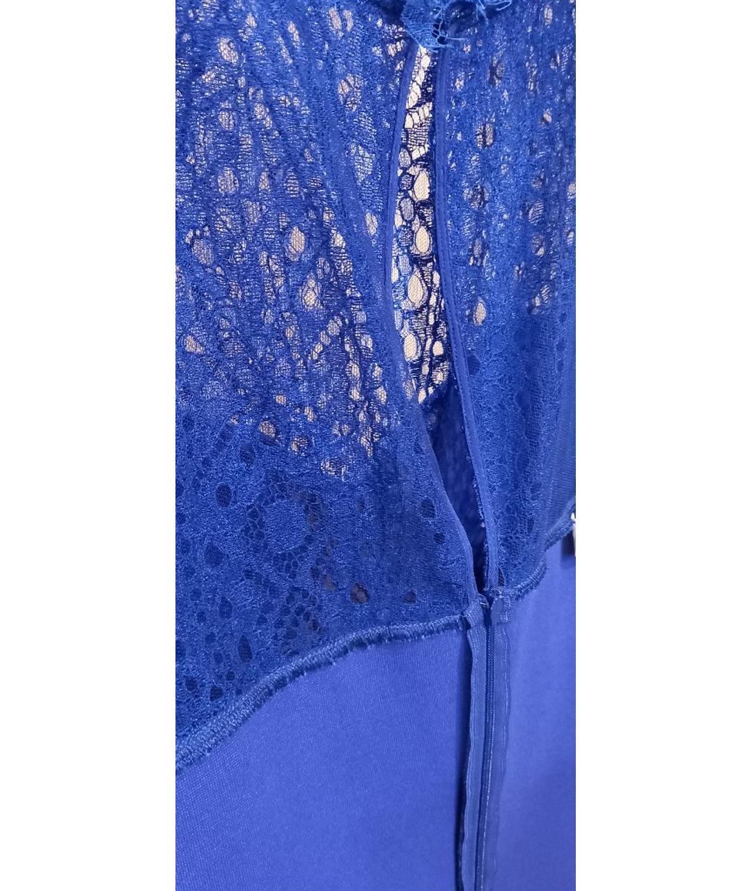 EMILIO PUCCI Синее вискозное платье, фото 7