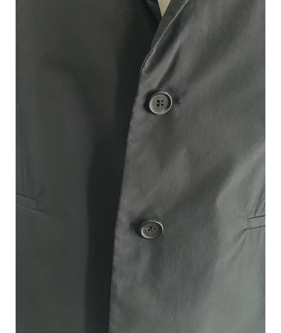PRADA Черный хлопковый пиджак, фото 4