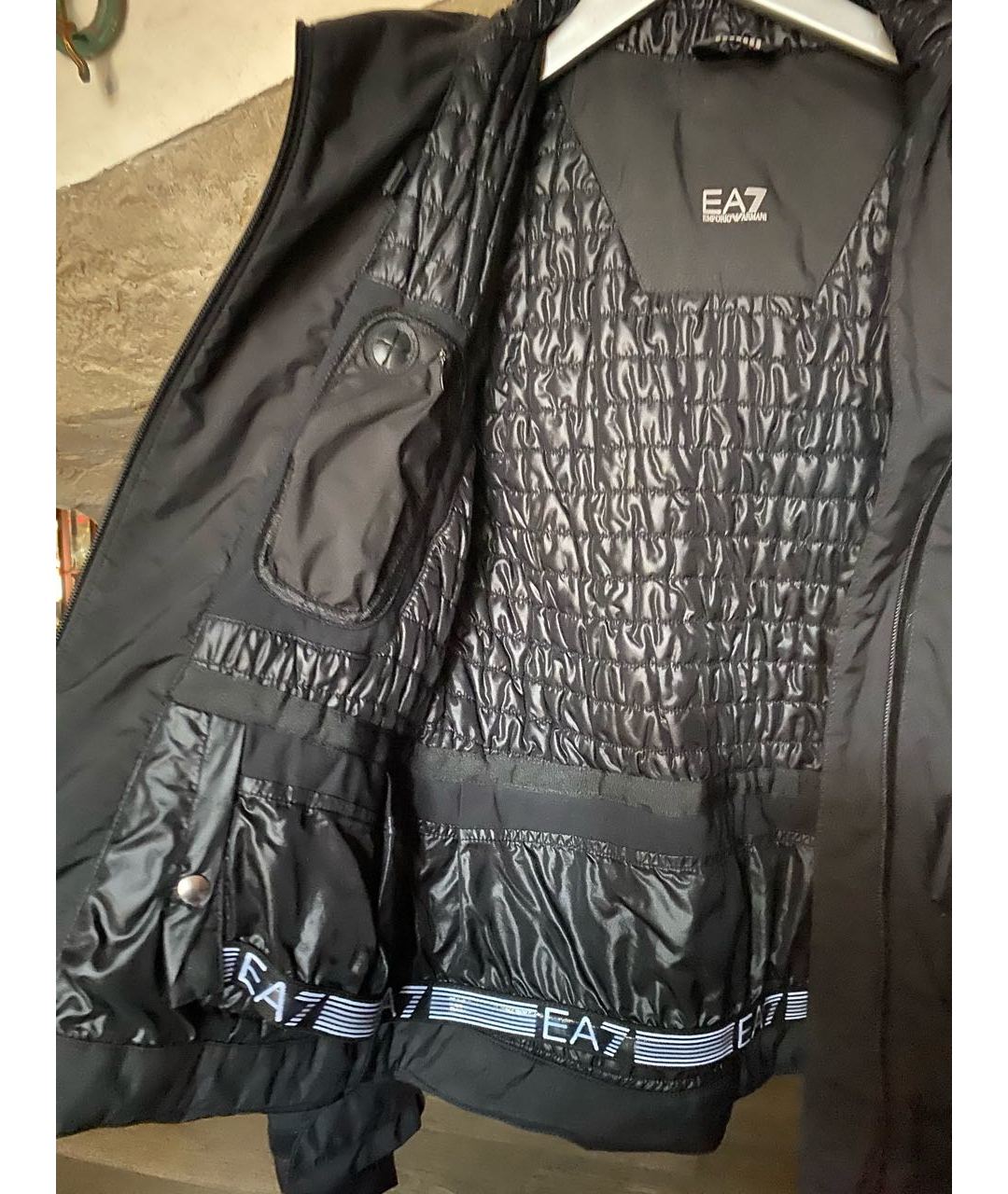 ARMANI COLLEZIONI Черный полиамидовый спортивные костюмы, фото 4