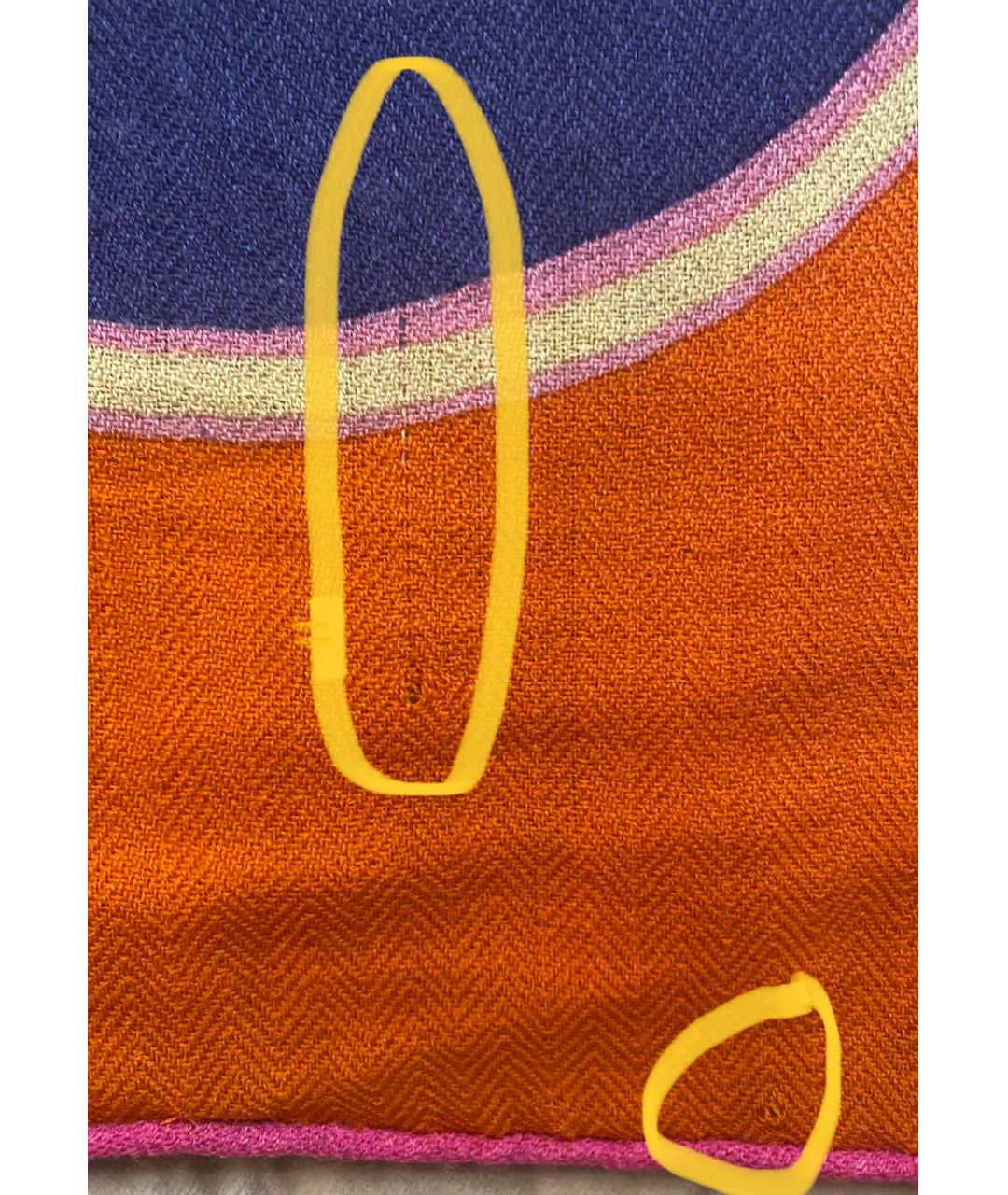 HERMES PRE-OWNED Мульти кашемировый платок, фото 5