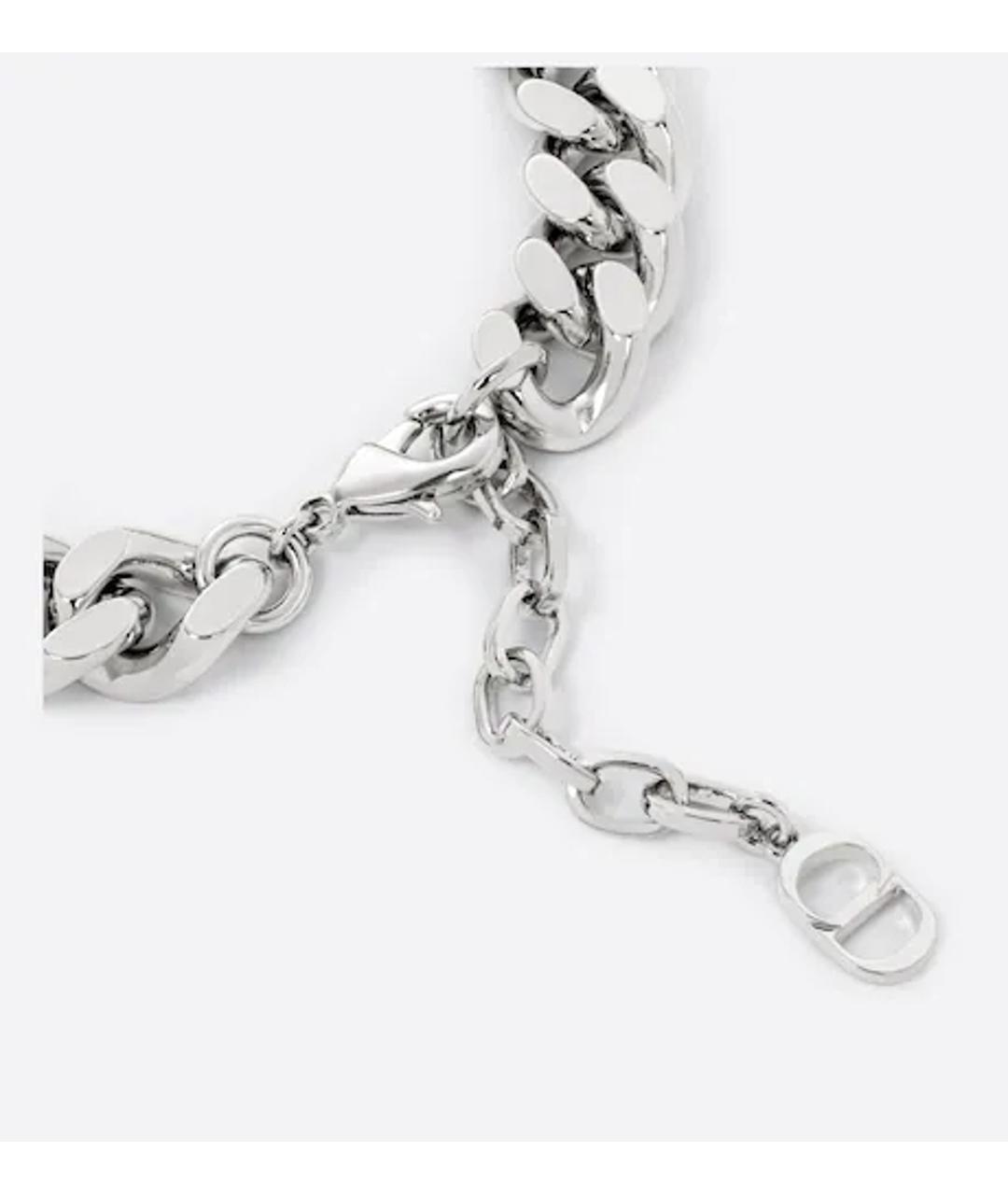 CHRISTIAN DIOR Серебрянный латунный браслет, фото 3