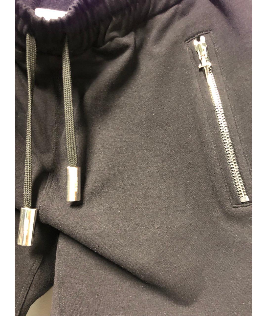 CESARE PACIOTTI Черный хлопковый спортивный костюм, фото 5