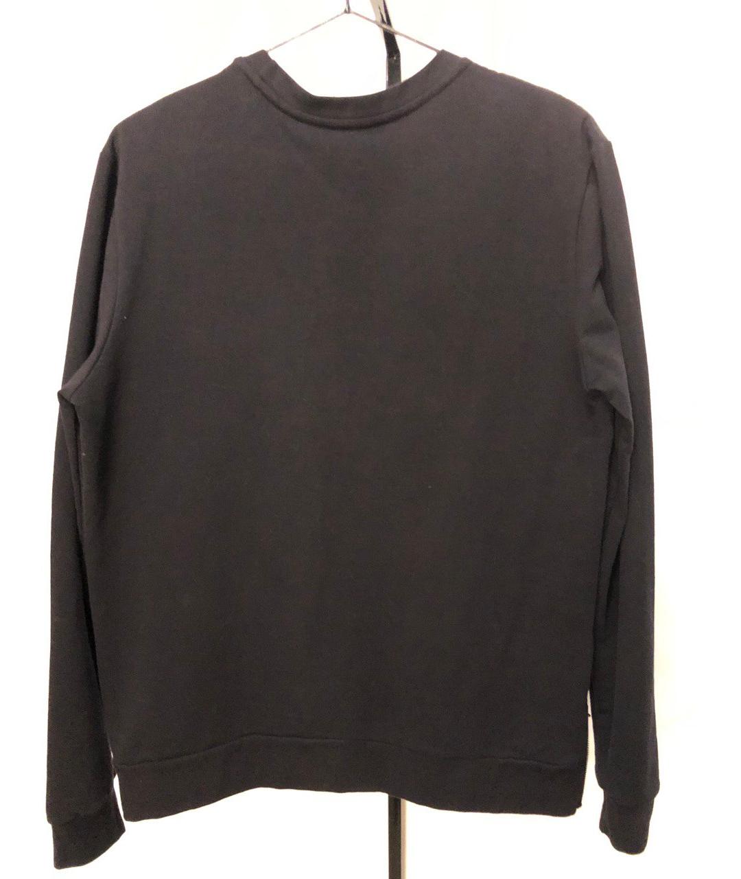 CESARE PACIOTTI Черный хлопковый спортивный костюм, фото 6