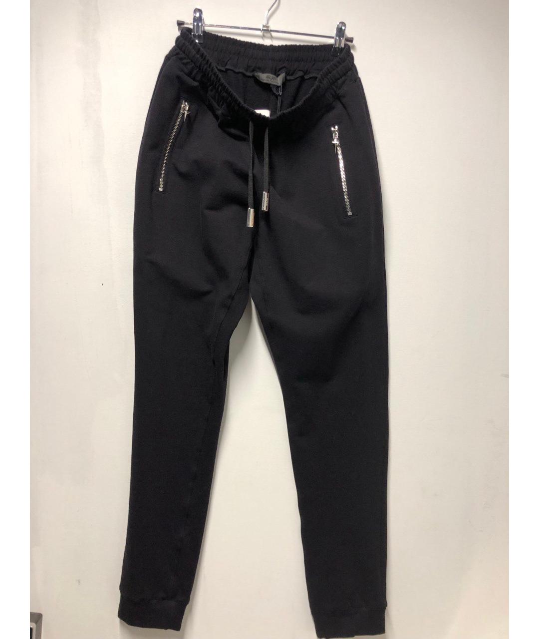 CESARE PACIOTTI Черный хлопковый спортивный костюм, фото 2