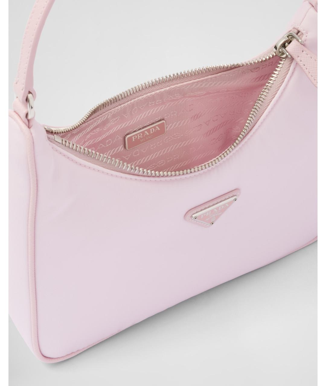 PRADA Розовая сумка через плечо, фото 3