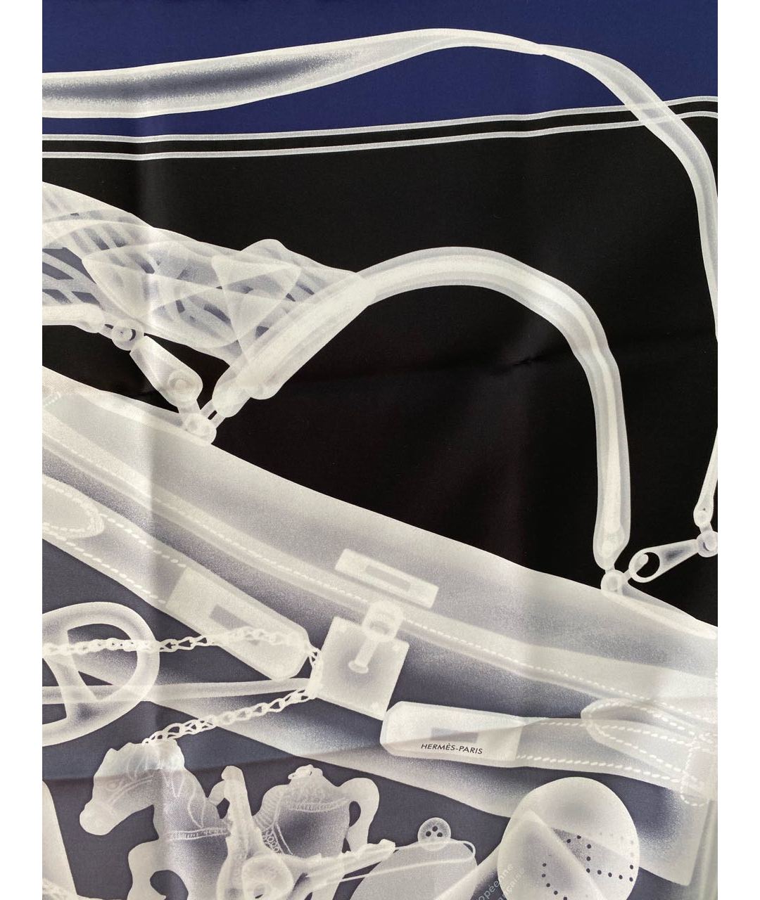 HERMES PRE-OWNED Мульти шелковый шарф, фото 3