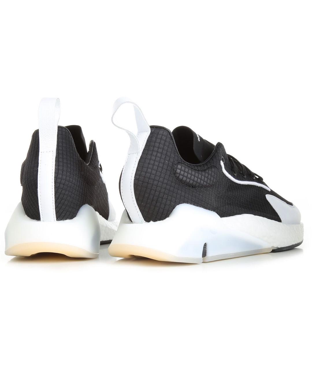Y-3 Черные низкие кроссовки / кеды, фото 2