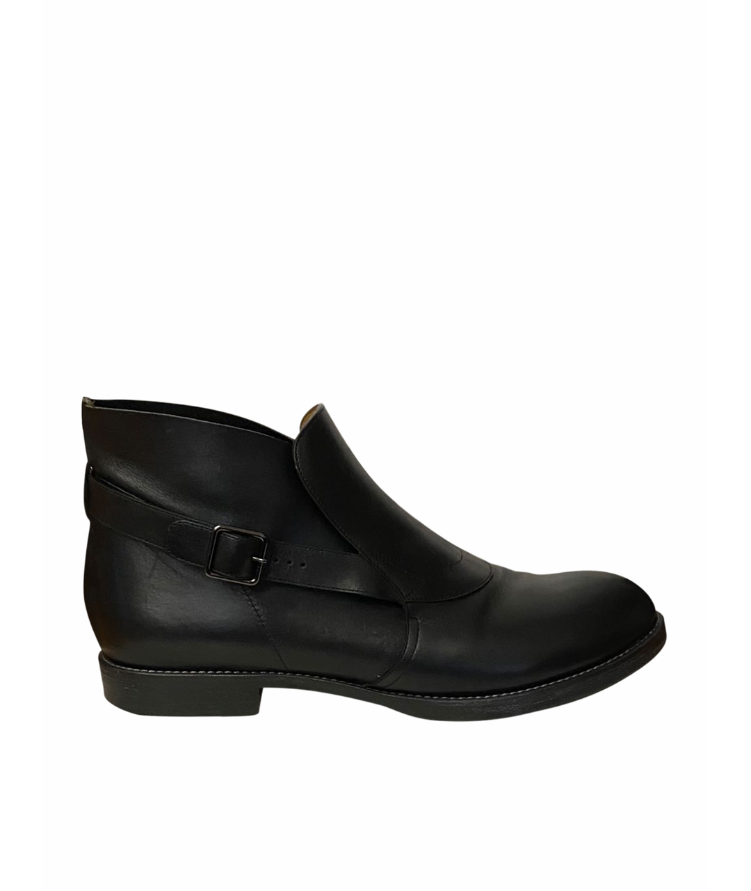 CHLOE Черные кожаные ботинки, фото 1