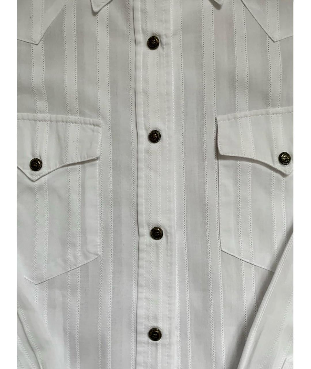 CHANEL PRE-OWNED Белая хлопковая рубашка, фото 6