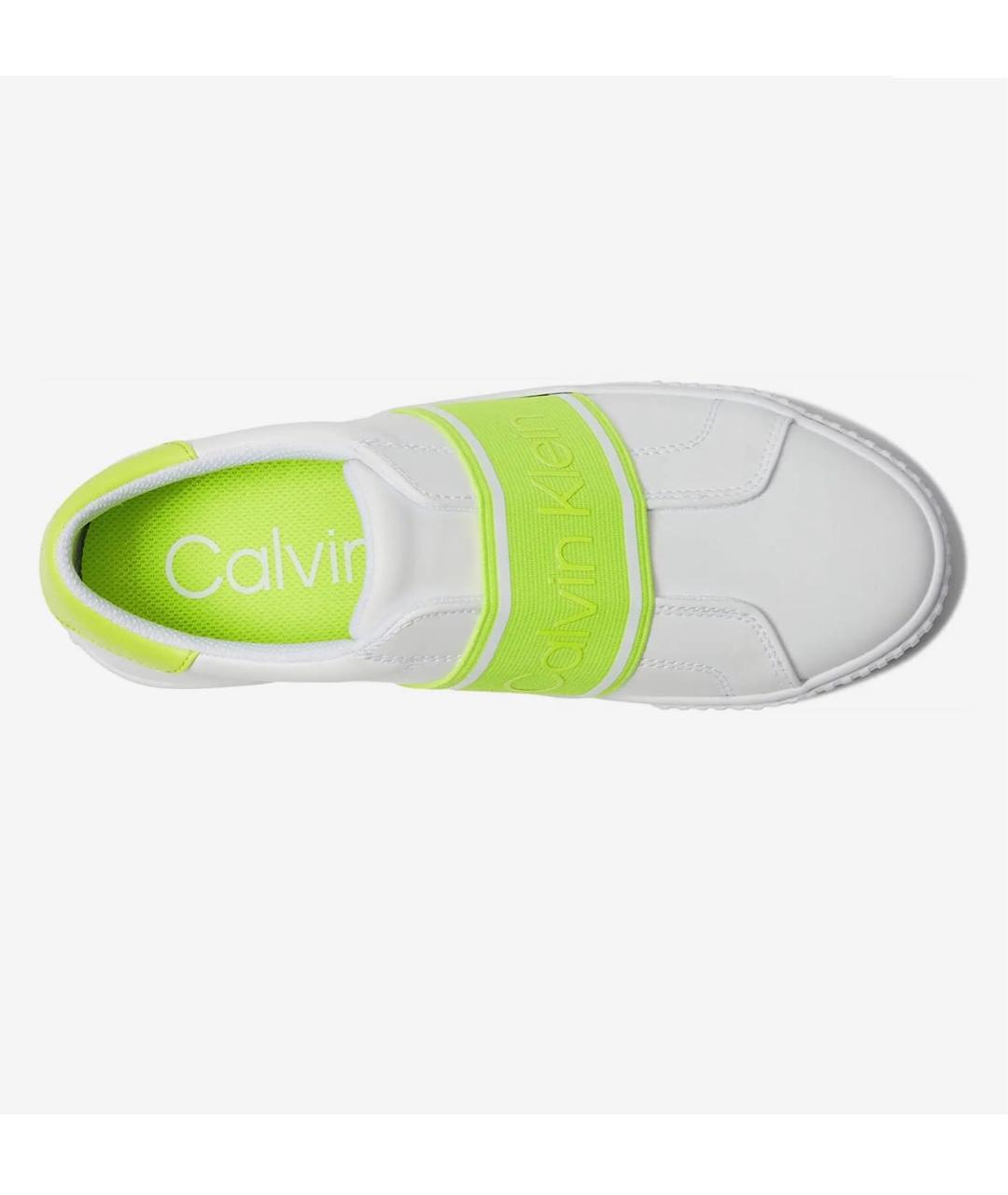 CALVIN KLEIN Мульти кожаные кроссовки, фото 3
