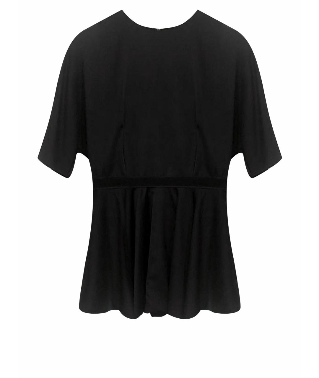 GIAMBATTISTA VALLI Черная вискозная блузы, фото 1