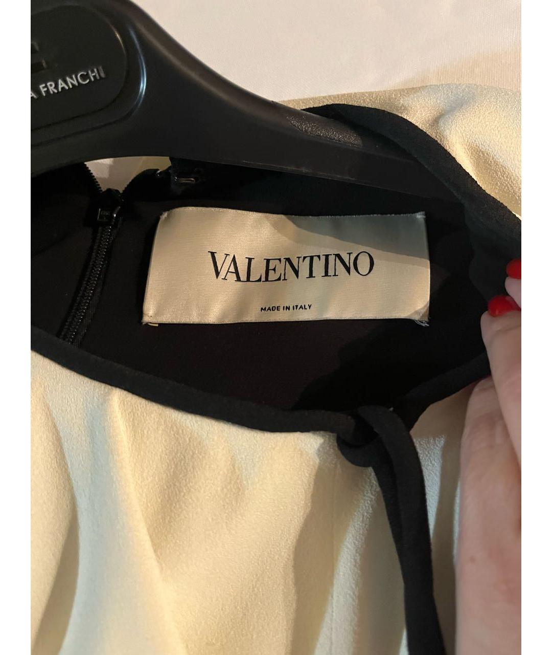 VALENTINO Черное коктейльное платье, фото 3