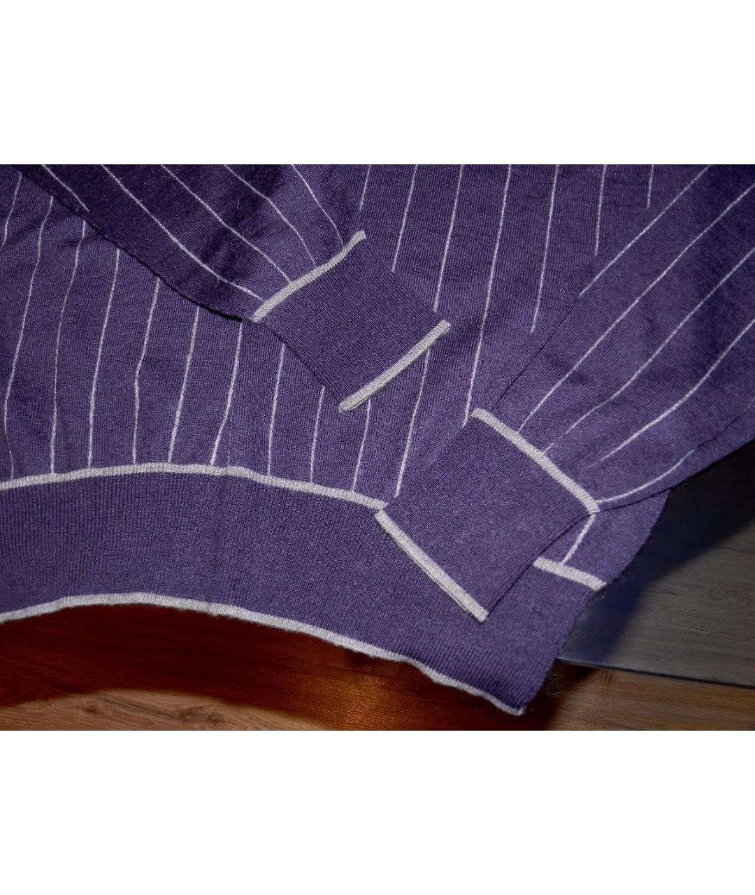 ANTONY MORATO Фиолетовый шерстяной джемпер / свитер, фото 6