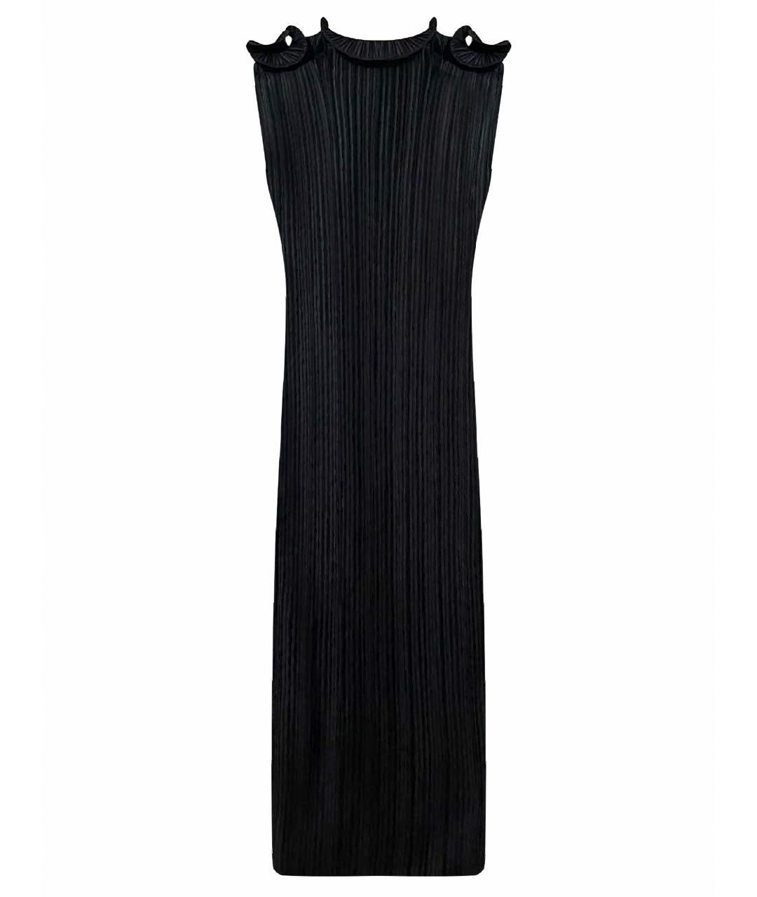 TOTEME Черное полиэстеровое вечернее платье, фото 1