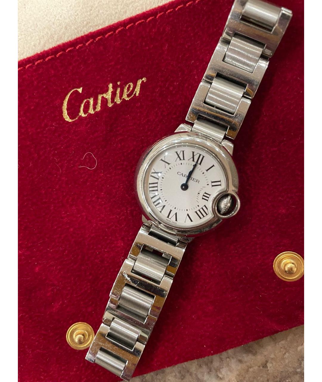 CARTIER Серебряные металлические часы, фото 3