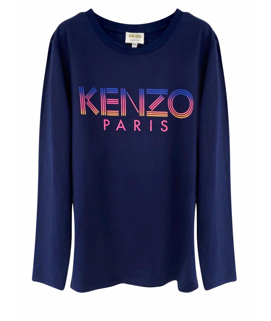 KENZO KIDS Темно-синий хлопковый детская футболка / топ, фото 1