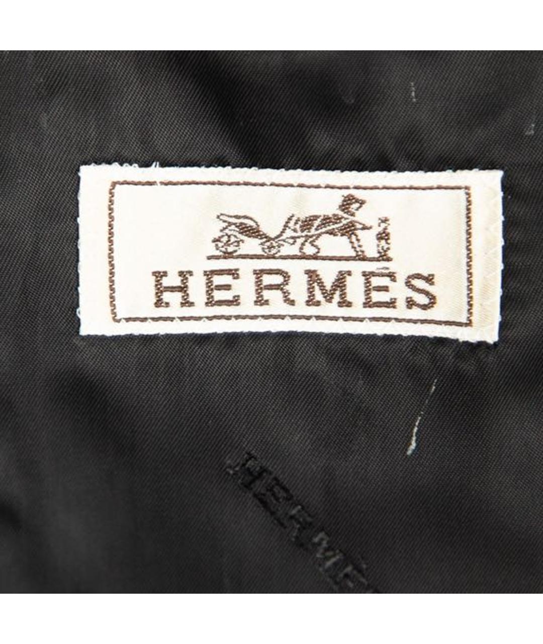 HERMES Хаки классический костюм, фото 8