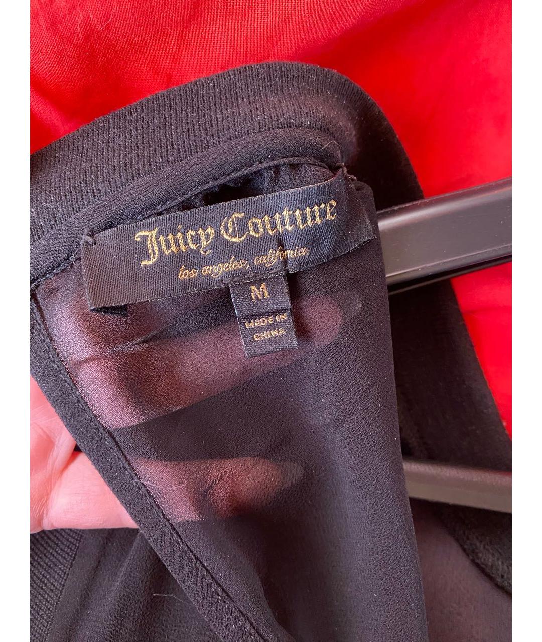 JUICY COUTURE Черный полиэстеровый комбинезон, фото 5