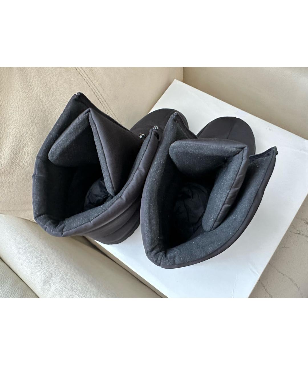 GIA COUTURE Черные полусапоги, фото 3