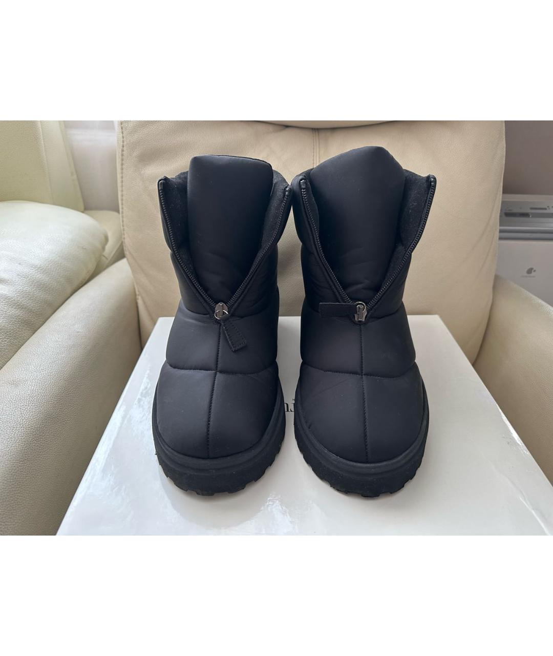 GIA COUTURE Черные полусапоги, фото 2