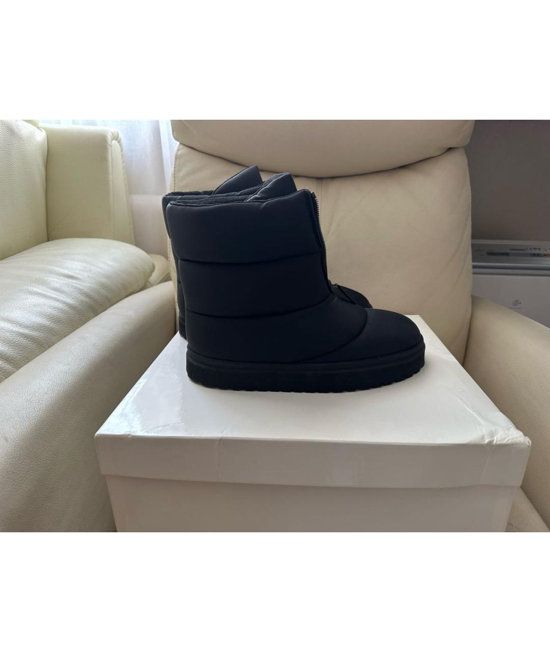 GIA COUTURE Черные полусапоги, фото 8