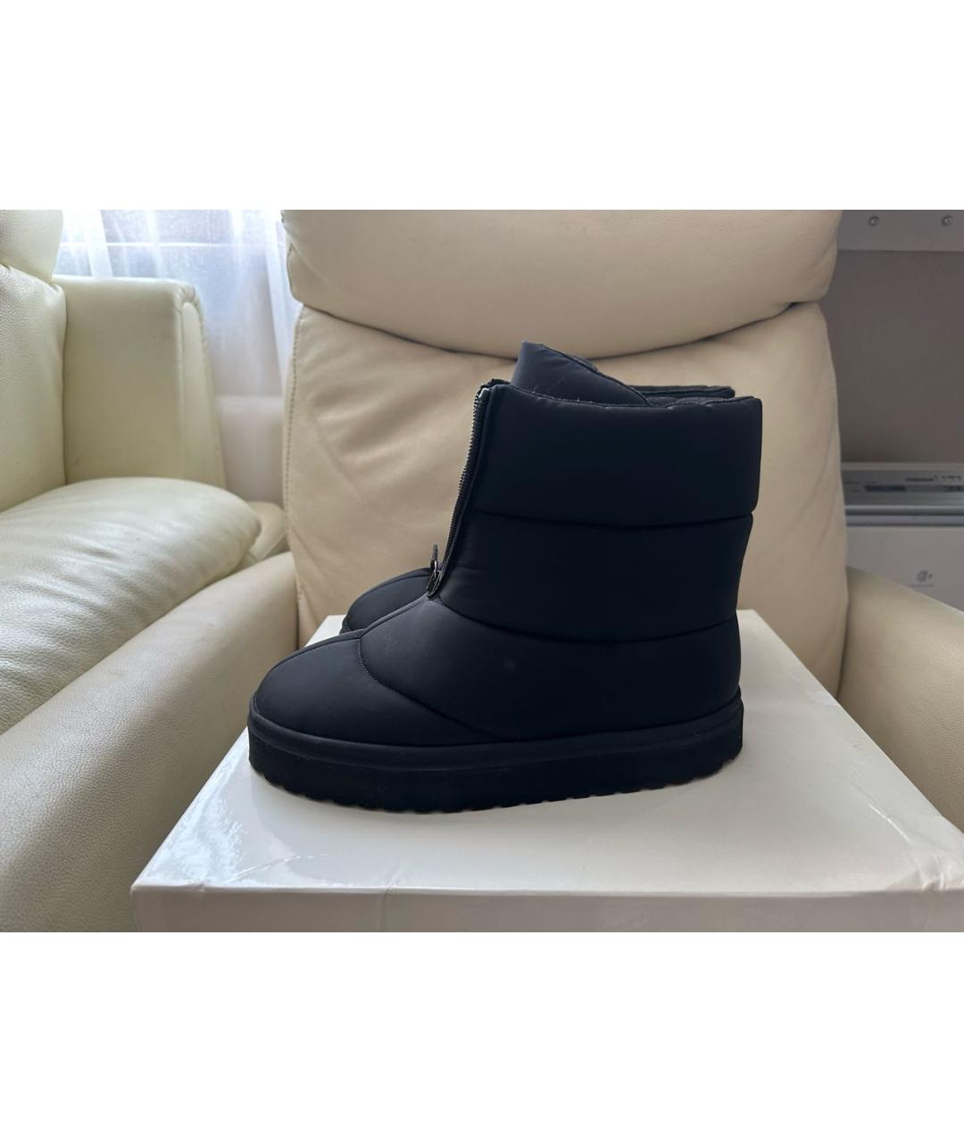GIA COUTURE Черные полусапоги, фото 5