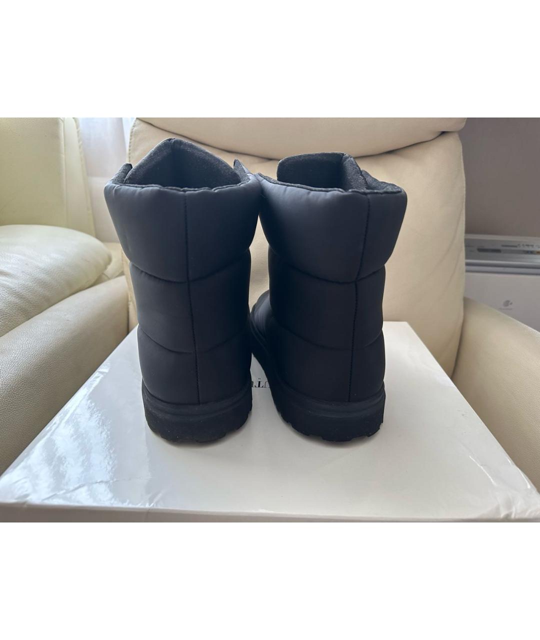 GIA COUTURE Черные полусапоги, фото 4