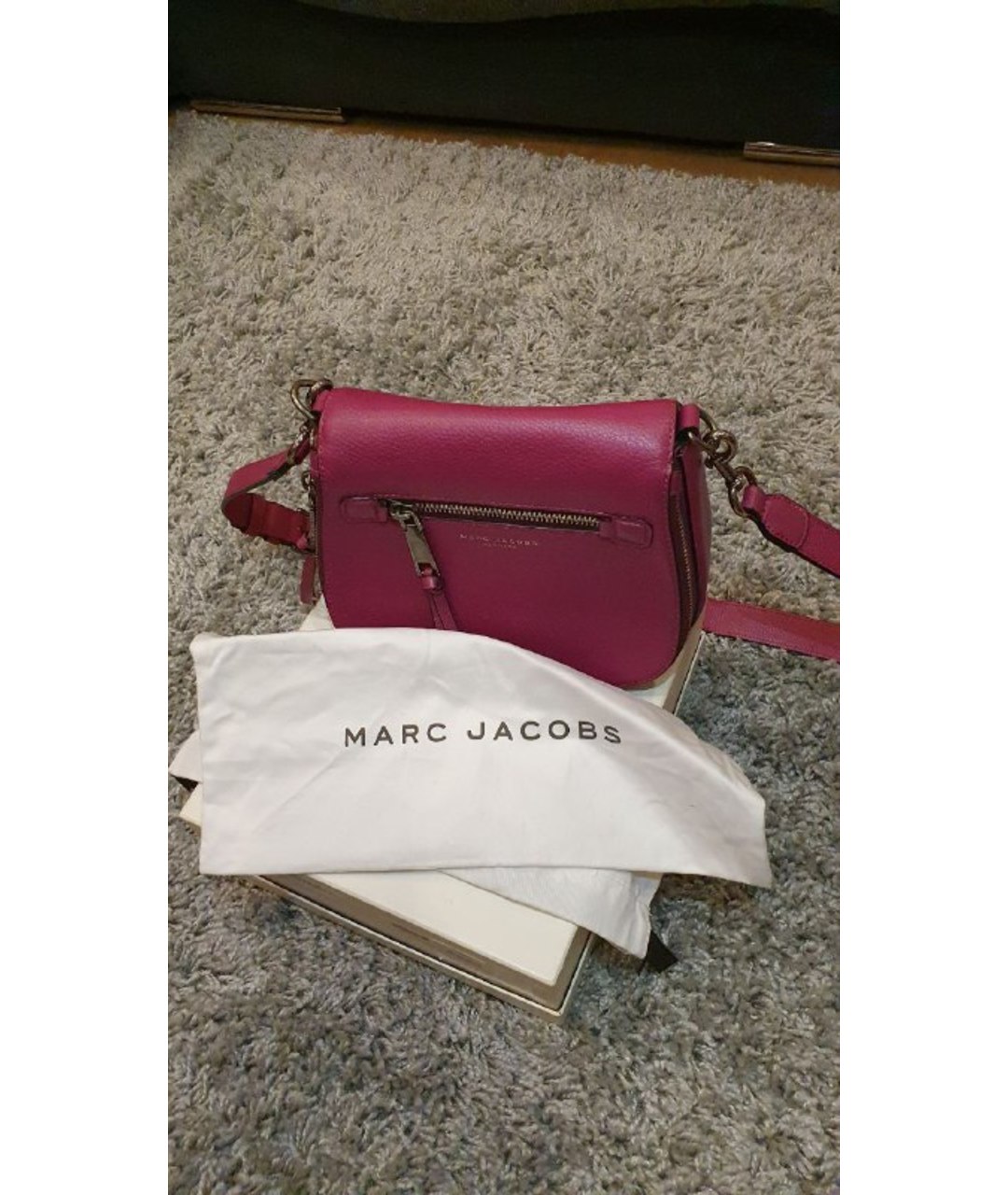 MARC BY MARC JACOBS Розовая кожаная сумка тоут, фото 4