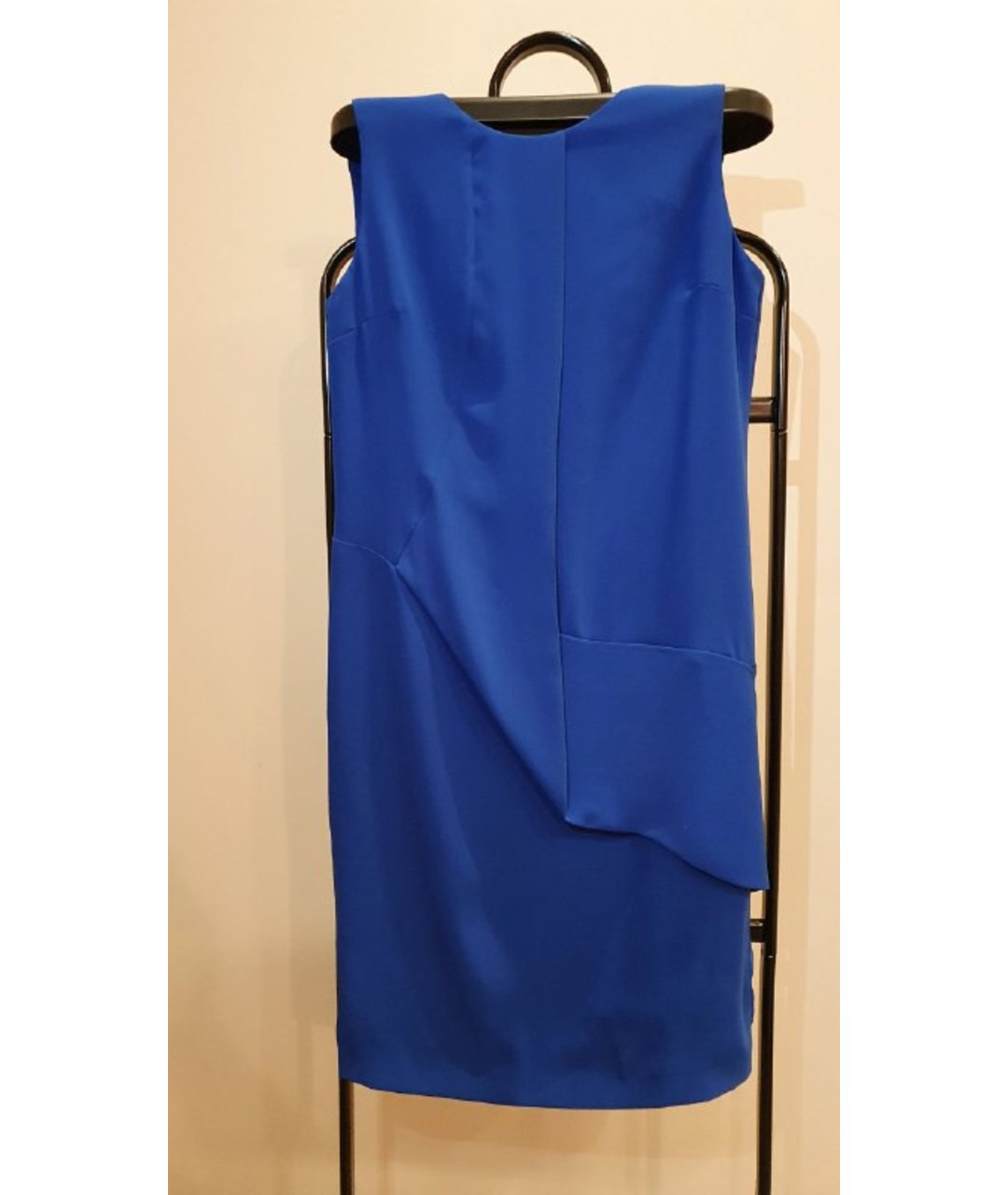 ARMANI JEANS Синее шелковое повседневное платье, фото 4